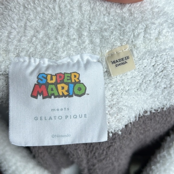 Super Mario meets Gelato Pique jacquard jogger pajama cozy pants striped - Picture 2 of 14